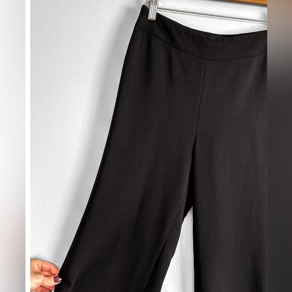 Giorgio Armani Women's Black Wool High Waist Dress Pants Italy size 36 or 4 - Picture 4 of 12
